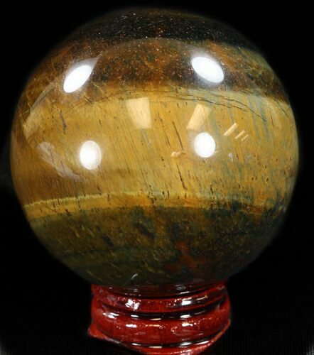 Polished Tigers Eye Sphere #37686